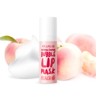 Around Me Natural Foaming Bubble Lip Mask Peach