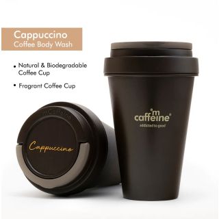 Mcaffeine Cappuccino Coffee Body Wash with Almond Milk - 300ml
