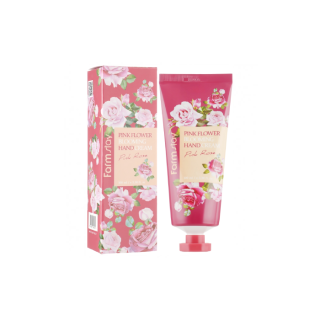 FARMSTAY PINK FLOWER BLOOMING HAND CREAM PINK ROSE